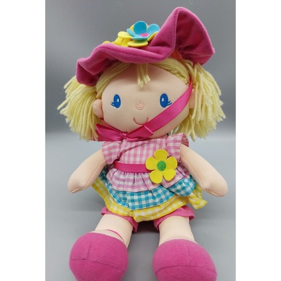 Gund Plush Doll April Springtime Dolly  Removable‎ Easter Bonnet and Dress NEW - Picture 1 of 8